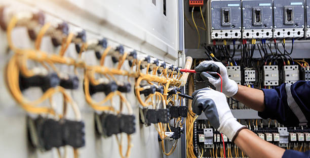 Professional Electrician technician working in Greenwood, IN